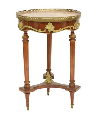 Lot 695 - French kingwood and tulipwood occasional table