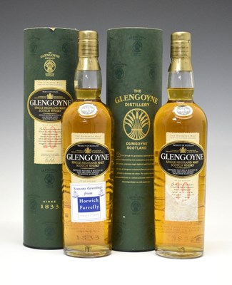 Lot 551 - Two bottles of Glengoyne Highland Single Malt Scotch Whisky aged 10 years