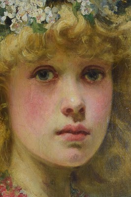 Lot 335 - Early 20th century English School - Oil on canvas - Three-quarter length portrait