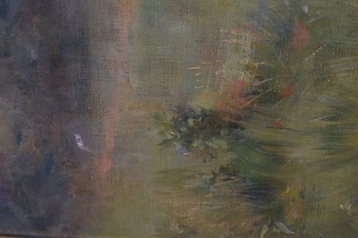 Lot 335 - Early 20th century English School - Oil on canvas - Three-quarter length portrait