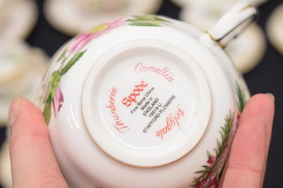 Lot 208 - Extensive collection of Spode ‘Stafford Flowers’ dinner and tea wares