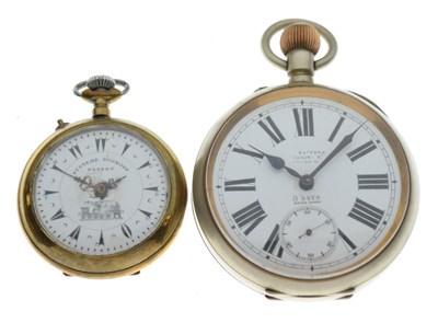 Lot 135 - Goliath watch and Turkish market pocket watch