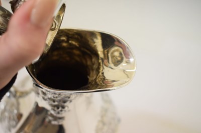 Lot 114 - Glamorgan Rifle Volunteer Corps Interest - Victorian silver claret jug