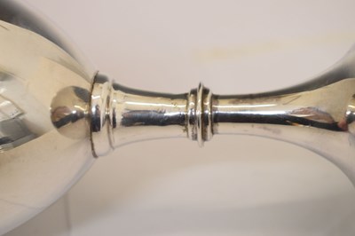 Lot 111 - George V silver goblet