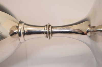 Lot 111 - George V silver goblet