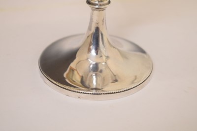 Lot 111 - George V silver goblet