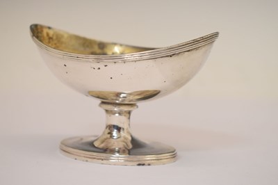 Lot 90 - Pair of Scottish George III silver salts