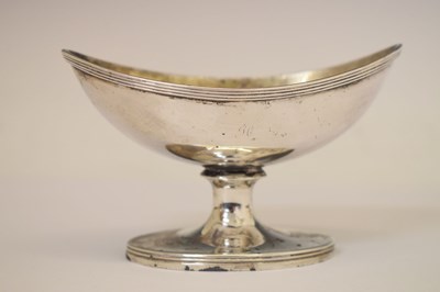 Lot 90 - Pair of Scottish George III silver salts