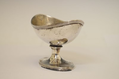 Lot 90 - Pair of Scottish George III silver salts