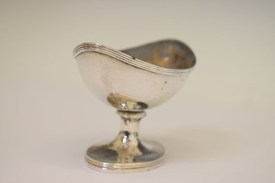 Lot 90 - Pair of Scottish George III silver salts