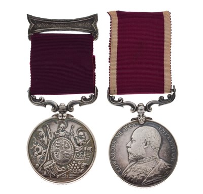 Lot 254 - Long Service and Good Conduct Medal and Meritorious Service Medal