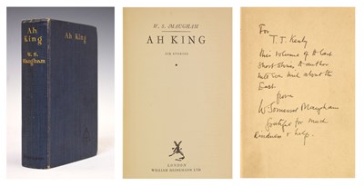Lot 284 - Maugham, Somerset - 'Ah King' - First edition, signed presentation copy