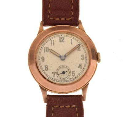 Lot 119 - 9ct wristwatch