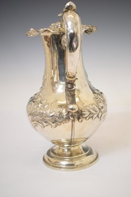 Lot 117 - Victorian Scottish silver coffee pot