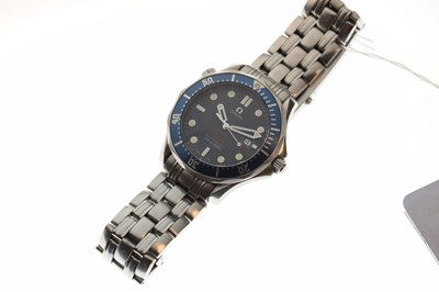 Lot 80 - Omega - Gentleman's Seamaster Professional stainless steel bracelet watch