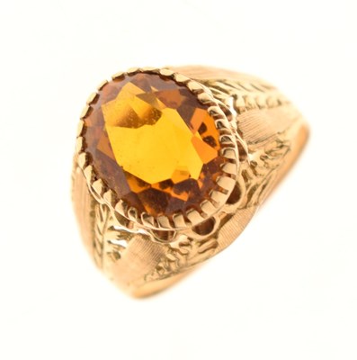Lot 43 - Gem set dress ring