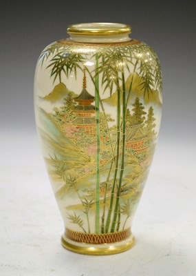 Lot 452 - Japanese Satsuma vase