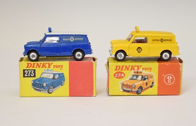 Lot 371 - Dinky Toys - Two boxed diecast model vehicles
