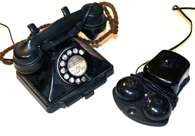 Lot 653 - Telephone and bell