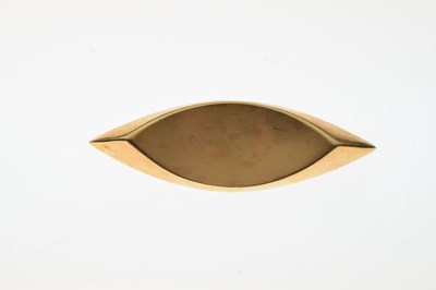 Lot 77 - Eigil Jensen for Anton Michelsen - Danish concave design brooch