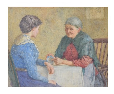 Lot 412 - Frederick James McNamara Evans (1859-1929) - Watercolour - 'Fortune Teller'