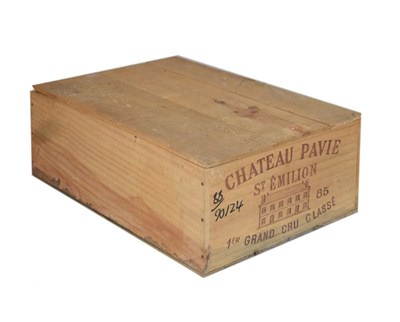 Lot 682 - Wines & Spirits - 12 bottles of Château Pavie, Saint-Émilion, Grand Cru Classé, 1985
