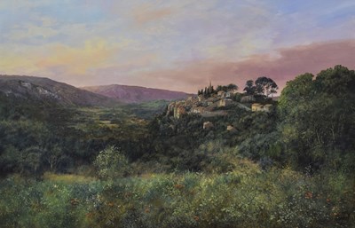 Lot 428 - Clive Madgewick (1934-2005) - Oil on canvas - Woodland scene