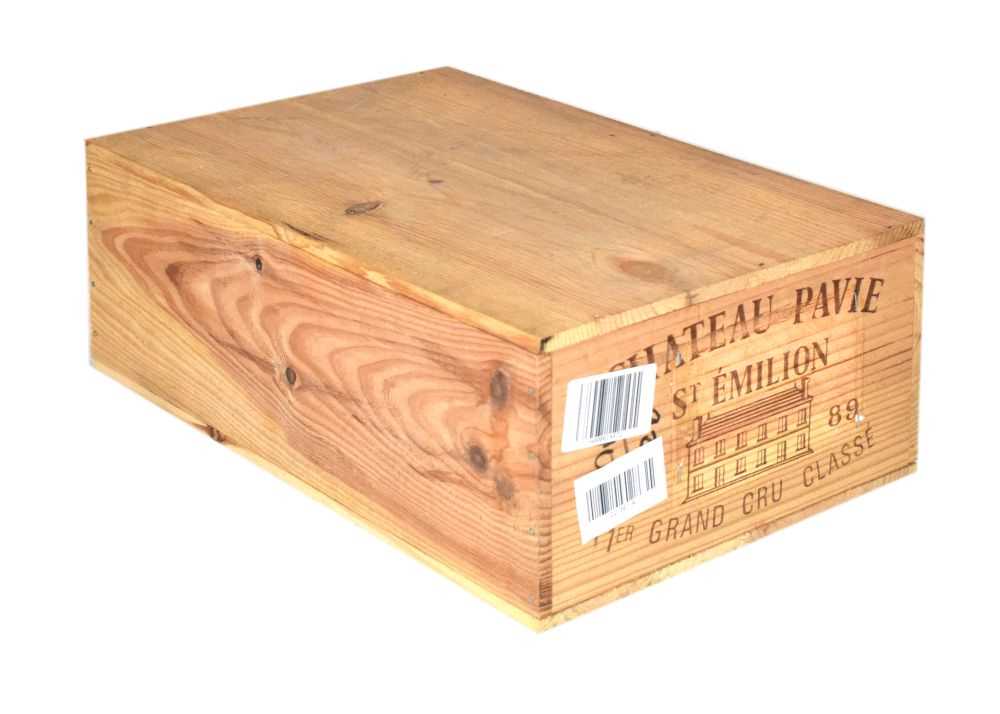 Lot 683 - Wines & Spirits - 12 bottles of Château Pavie, Saint-Émilion, Grand Cru Classé, 1989