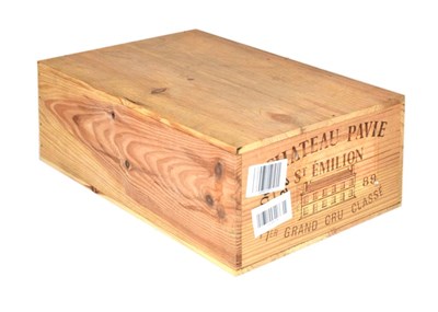 Lot 683 - Wines & Spirits - 12 bottles of Château Pavie, Saint-Émilion, Grand Cru Classé, 1989