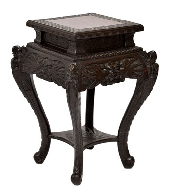 Lot 378 - Chinese jardinière or vase stand