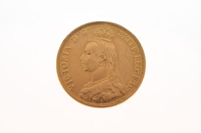 Lot 133 - Queen Victoria gold double sovereign, 1887