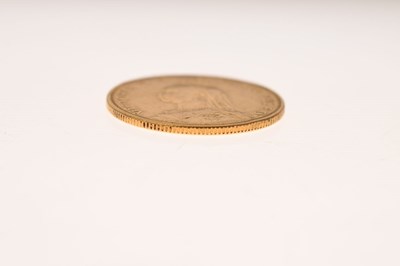 Lot 133 - Queen Victoria gold double sovereign, 1887