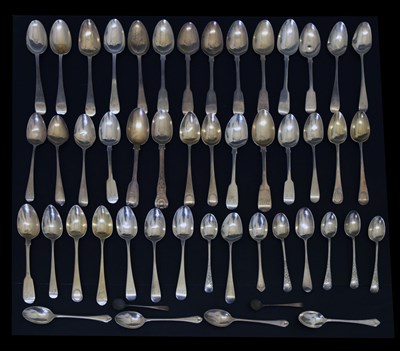 Lot 289 - Quantity of silver teaspoons
