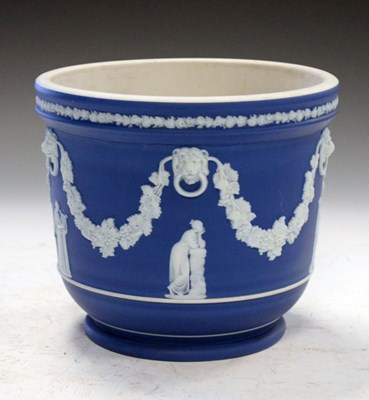 Lot 437 - Wedgwood jasperware jardiniere