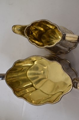 Lot 118 - Victorian four-piece silver tea and coffee service