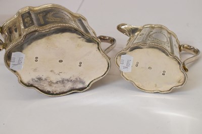 Lot 118 - Victorian four-piece silver tea and coffee service