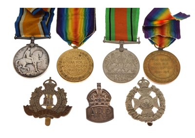 Lot 308 - Medals and other effects
