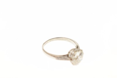 Lot 2 - Diamond solitaire ring