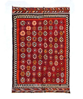 Lot 460 - South West Persian Qashgai kilim rug