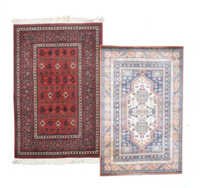 Lot 498 - Royal Keshan Chi Chi wool carpet together with a Abbey Kuba wool carpet