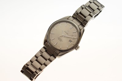 Lot 83 - Omega - Gentleman's Seamaster Aqua Terra Chronometer