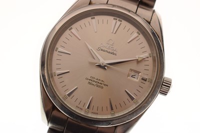 Lot 83 - Omega - Gentleman's Seamaster Aqua Terra Chronometer