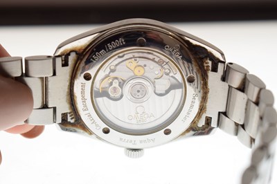 Lot 83 - Omega - Gentleman's Seamaster Aqua Terra Chronometer