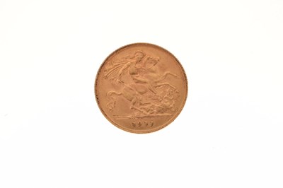 Lot 137 - George V gold half sovereign, 1911