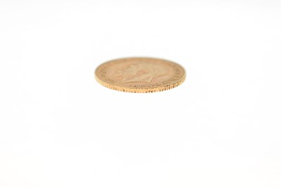 Lot 137 - George V gold half sovereign, 1911