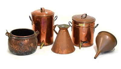 Lot 726 - Group of copper