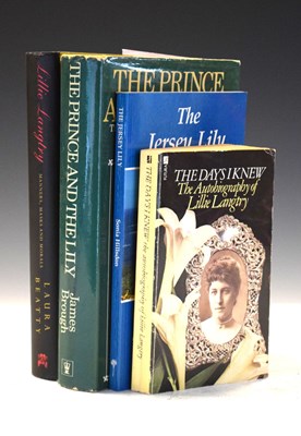 Lot 323 - Books - Small collection Lillie Langtry books etc