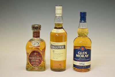 Lot 411 - Three bottles of Speyside single malt scotch whisky