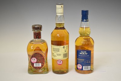 Lot 411 - Three bottles of Speyside single malt scotch whisky