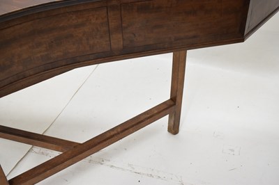 Lot 290 - George III mahogany-cased bentside spinet